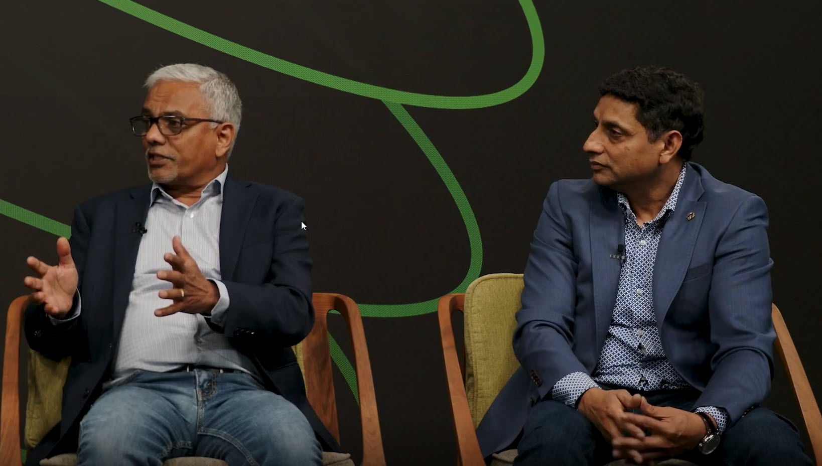 Praveen Jain, SVP and GM of AI clusters and cloud ready data center at Juniper Networks, and AE Natarajan, EVP and CDO of Juniper Networks, talk to theCUBE about AI-native networking at Seize the AI Moment 2024.